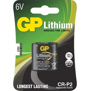 Baterie CR-P2 GP lithiová (foto)