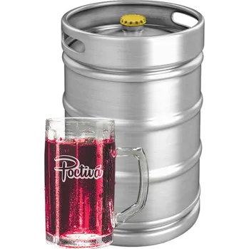 Limonáda Poděbradka Poctivá malinovka 50 l KEG