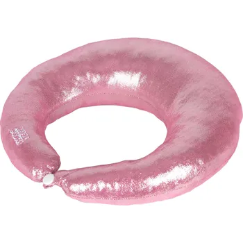 Pelíšek pro psa Polštář pro psy na podporu hlavy Show Tech COMFY GLITZY - růžová Barva: růžová, Velikost: M (33,5 x 29 x 9,5 cm)