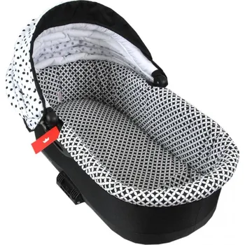 BabyLux Oboustranné polstrování do korbičky + matrace