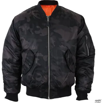 Pánský bomber bunda zimní - MA1 camo - BRANDIT - 3159-darkcamo - 5XL