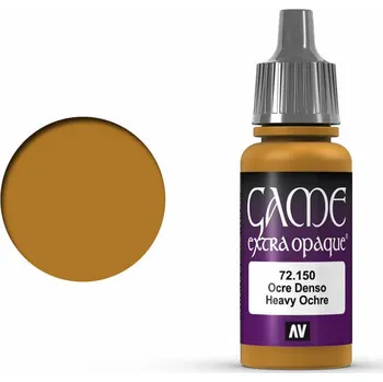 Modelářská barva Vallejo: Extra Opaque Heavy Ochre