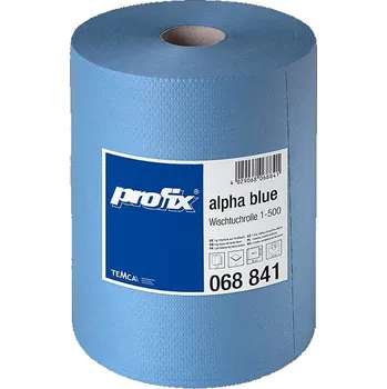 Utěrka TEMCA Alpha 500 útržků, modrá