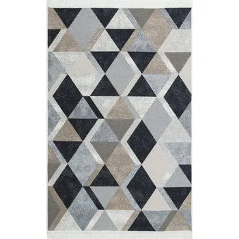 Koberec Kusový oboustranný koberec Bakero Arya 10 beige/black 80x150 cm