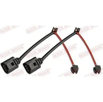 Brzdový systém Výstražný kontakt, opotřebení obložení Quick Brake WS 0481 A