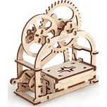 UGEARS 3D puzzle Mechanická krabička 61 dílků