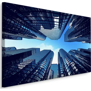 Obraz MyBestHome BOX Plátno Obchodní Budovy Varianta: 30x20