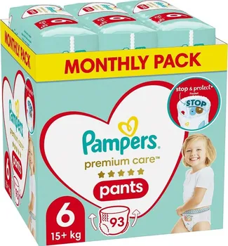 Plenkové kalhoty Pampers Premium Care Pants 6 15+