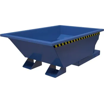 Odpadkový koš Výklopný kontejner Univerzal, 150 litrů - červená