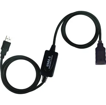 Datový kabel PremiumCord USB 2.0 repeater 10m prodlužovací