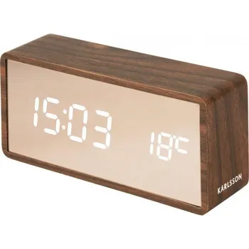 Hodiny Designové LED hodiny - budík 5878DW Karlsson 15cm