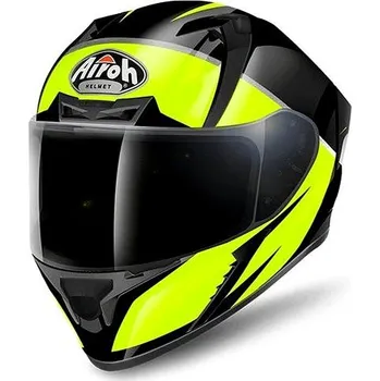 Helma na motorku AIROH VALOR ECLIPSE VAEC31 - integrální žlutá helma XXL