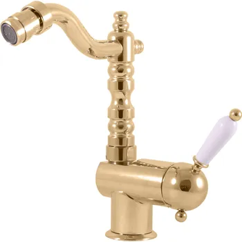 Vodovodní baterie Slezák Rav Labe L508.5/9Z bidetová baterie zlatá 1/2''