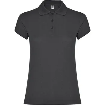 ROLY Polokošile STAR dámská krátký rukáv E6634-46-XL XL Šedá tmavá