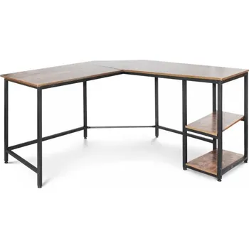 Počítačový stůl Miadomodo JG80706 hnědý/černý