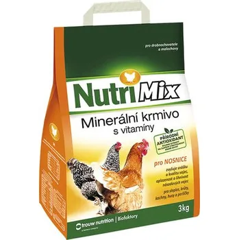 Krmivo pro hospodářské zvíře Minerální krmivo s vitamíny pro nosnice Nutri Mix 3 kg
