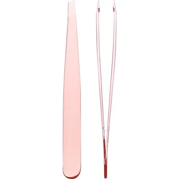 Kosmetická pinzeta TITANIA ROSE GOLD Pinzeta šikmá