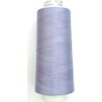Nit Amann Trojalock 120 9199-0009 fialová jednobarevná overlocková nit polyester 2500m
