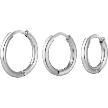 Náušnice ORNAMENTI Náušnice Creoles simple silver