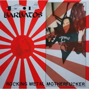 Zahraniční hudba LP Barbatos: Rocking Metal Motherfucker LTD | CLR 2022 Red + White Pin Wheel & Pinwheel Vinyl Limited Edition