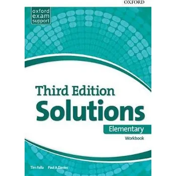 Recenze Solutions: Third Edition: Elementary: Workbook - Tim Falla, Paul A. Davies (2017, brožovaná) Anglický jazyk Recenze Solutions: Third Edition: Elementary: Workbook - Tim Falla, Paul A. Davies (2017, brožovaná)