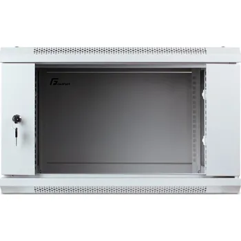 Serverovna GETFORT ECO v2 6U 600X450 19" nástěnný rozvaděč šedý