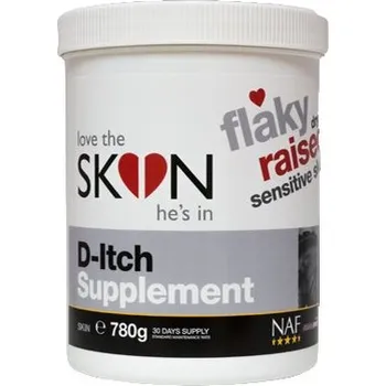 Pro koně D-Itch Supplement účinný krmný doplněk proti podrážděné pokožce nejen pro muchaře | Pro koně