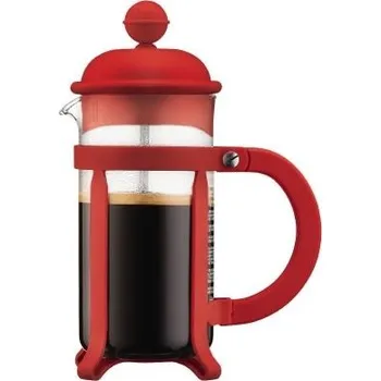 Příprava kávy French press BODUM® JAVA (1903-294) - na 3 šálky, červený