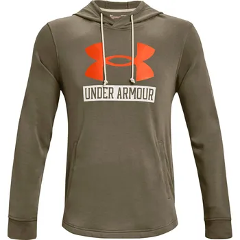 Pánská mikina Under Armour UA Rival Terry Logo Hoodie Pánská mikina US M 1370390-361