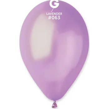 Balónek Balonek metalický šeříková 30cm