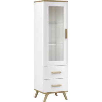 Šatní skříň Falco Skříň prosklená police ze skla Roky 6