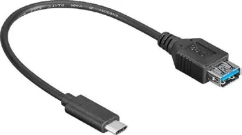 Datový kabel Acoustique Quality USB 3.1 USB-C samec USB 3.0 A samice 0,2 m černý