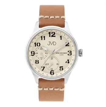 Hodinky JVD Pánské čitelné ocelové náramkové hodinky JVD JC601.1