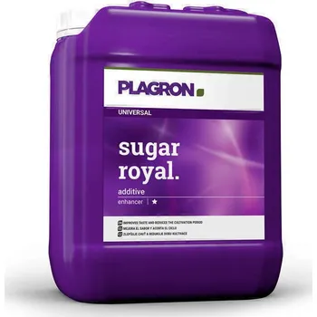 Hnojivo Plagron Sugar Royal 10L, květový stimulátor (Plagron Sugar Royal je univerzální květový stimulátor, podporuje produkci chlorofylu a pryskyřice. Rostliny rychleji dozrávají a mají šťavnaté plody. Obsah: 10L.)