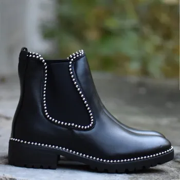 Dámské kozačky F BRAND FR289BK Dámské boty EU 38