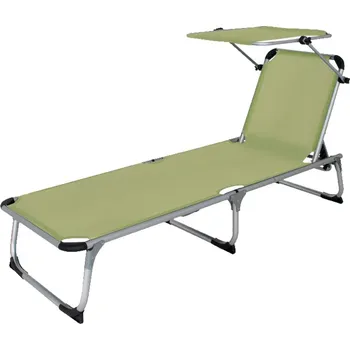 Zahradní lehátko Lehátko PEBBLE BEACH limetka