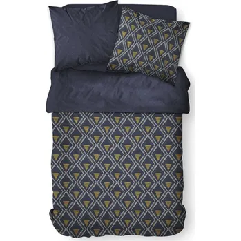 Povlečení Today Tmavě modré povlečení NAIROBI, 240 x 220 cm, bavlna