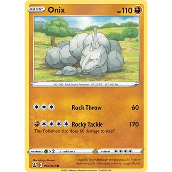 Sběratelská karetní hra Onix 068/198 - Battle Styles Typ karty: Non-Holo