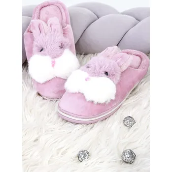 Dívčí bačkory Timelook fashion Teplé papuče C7FU Velikost: 36 - 37