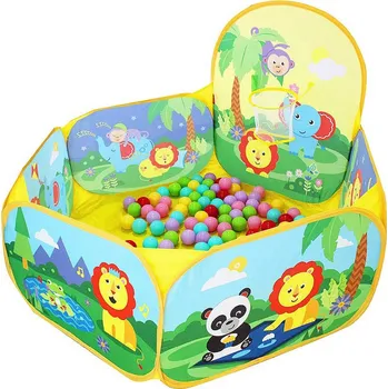 Ohrádka pro děti s míčky Reig (50 x 50 x 50 cm) (25 míčků)