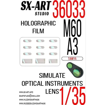 Plastikový model SX-ART 1/35 Holographic film M60A3 (TAM)