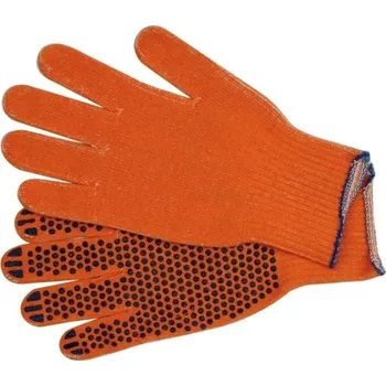 Pracovní rukavice Rukavice pracovní bavlněné červené vel. 8 SLEVA 10%