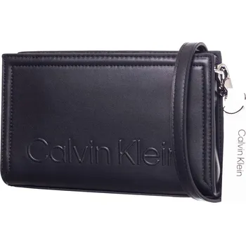 Kabelka CALVIN KLEIN DÁMSKÁ KABELKA MINIMAL HARDWARE CROSSBODY BLACK K60K609846 BAX
