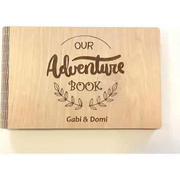 Diář MAJADESIGN Dřevěné fotoalbum S VLASTNÍM MOTIVEM