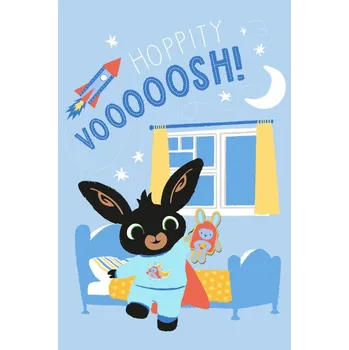 Dětská deka Halantex Deka Zajíček Bing Hoppity, 100 x 150 cm