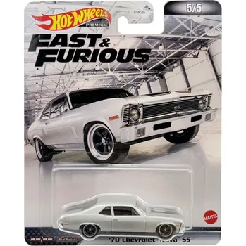 auto na autodráhu Toys Hot Wheels Premium Fast and Furious 70 Chevrolet Nova SS