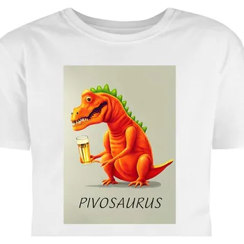 Pánské tričko Hütermann Tričko s potiskem: Pivosaurus