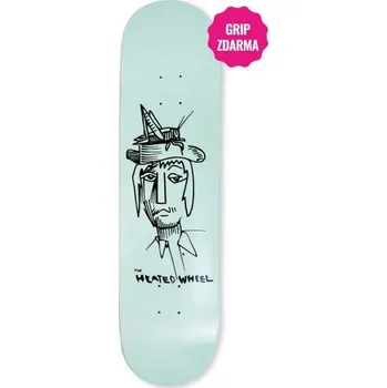 Příslušenství pro skateboard SK8 DESKA THE HEATED WHEEL GRASSHOPPER G - modrá - 8.38 + při osobním odběru 1 632 Kč