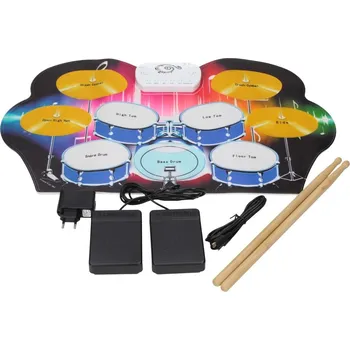 Hudební nástroj pro děti Bubny interaktivní hudební podložka pro děti
