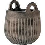 Bloomingville Květináč Lagos V.14 cm šedý